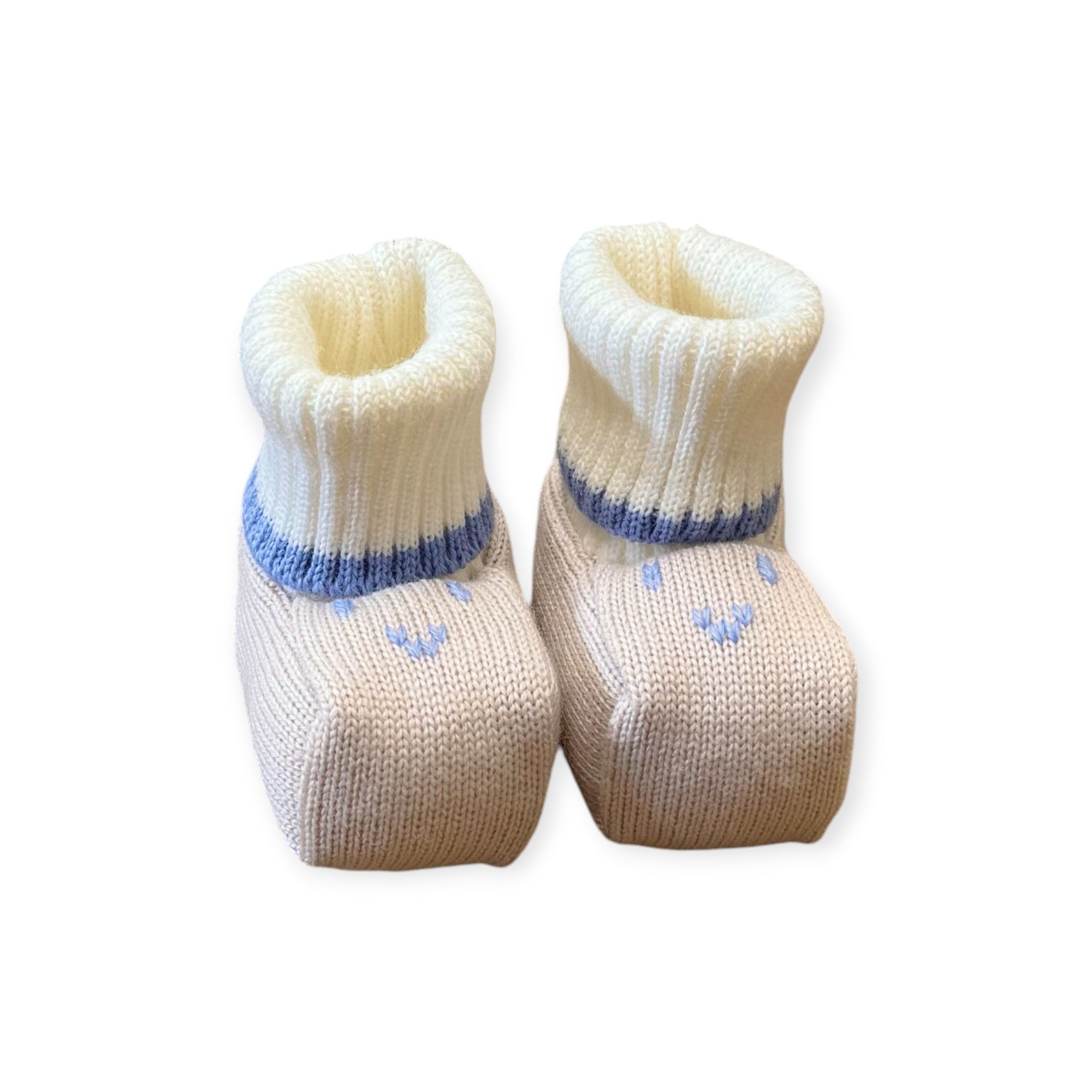 Baby Boy/Girl Set, Wool Blend, BEIGE, Little Bear 7827