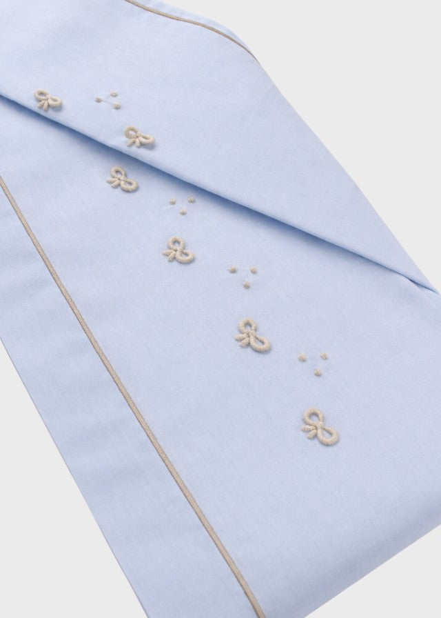 Lenzuolino Punto Vapore Azzurro ROBERTO/LN