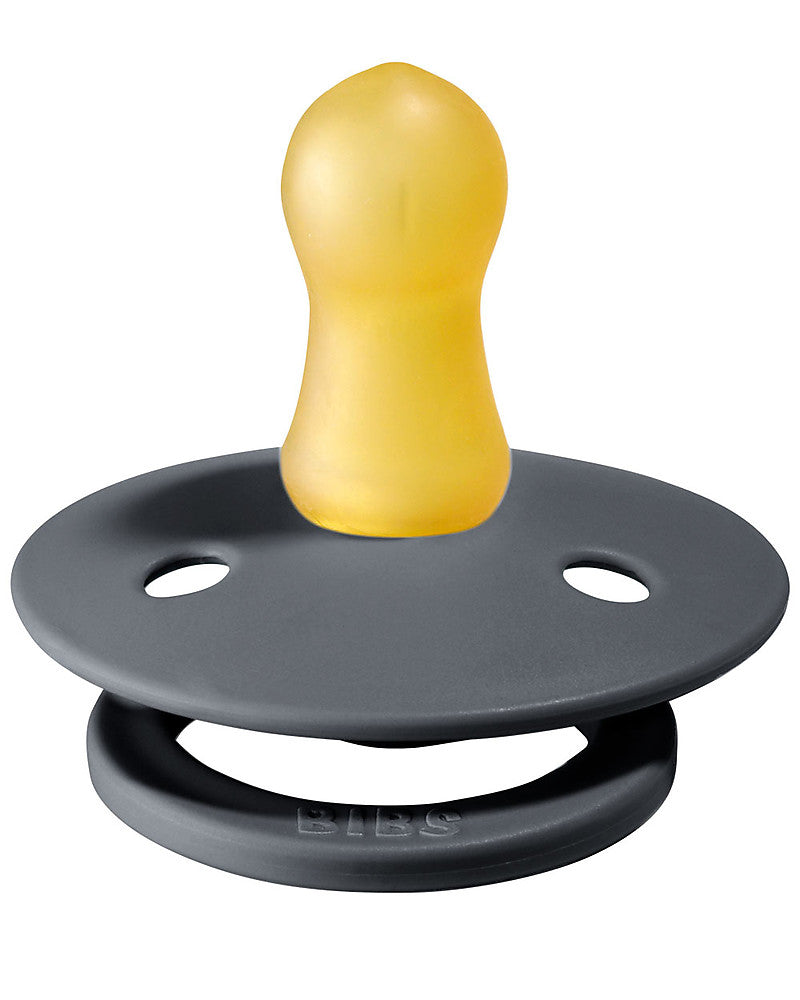 Set of 2 Iron/Baby blue pacifiers Grey 110223