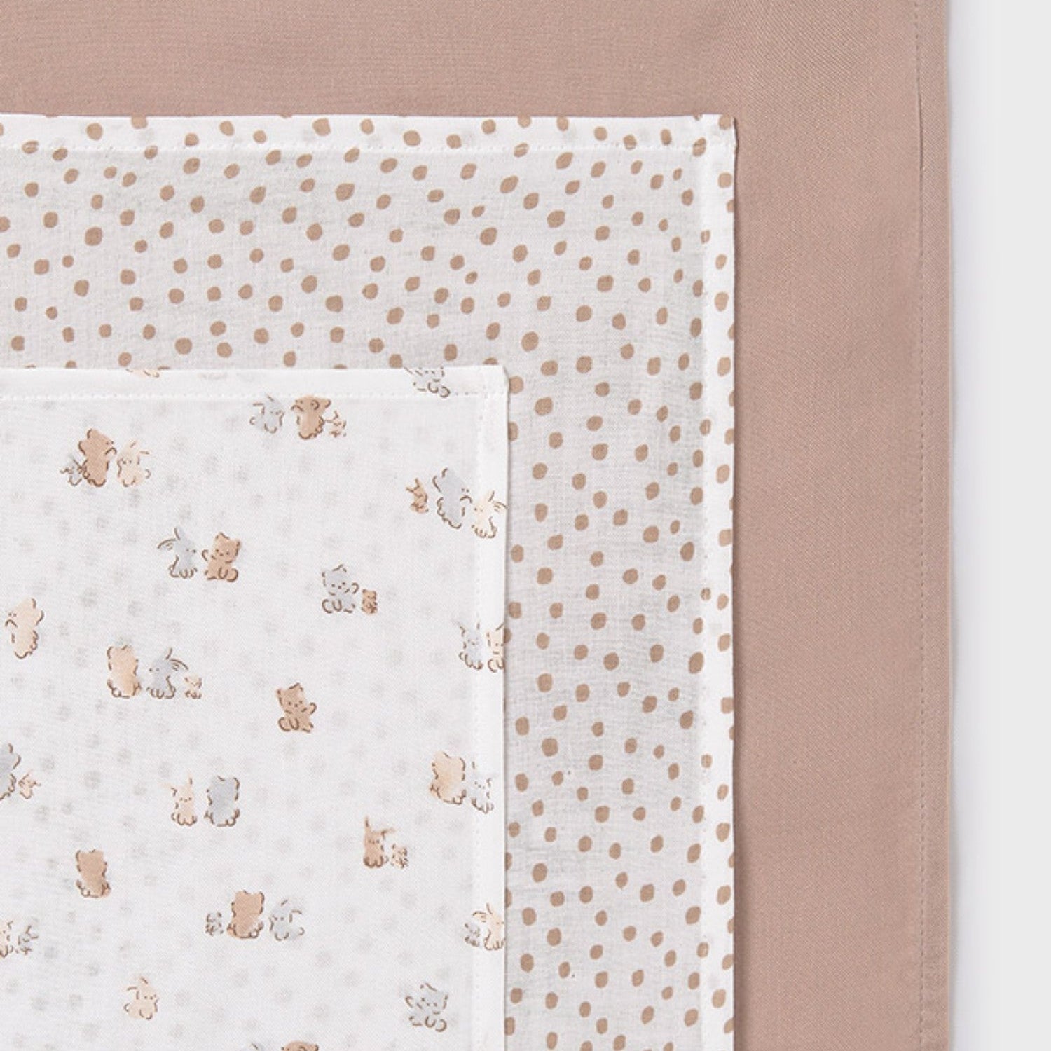 Set di garze piccole Neonato ECRU 9872/E -  NANU' BABY