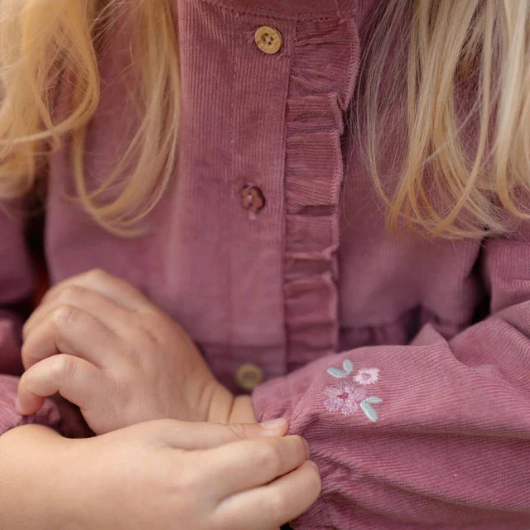 Abito manica lunga - Giardino delle fate Bimba Rosa CL25095001