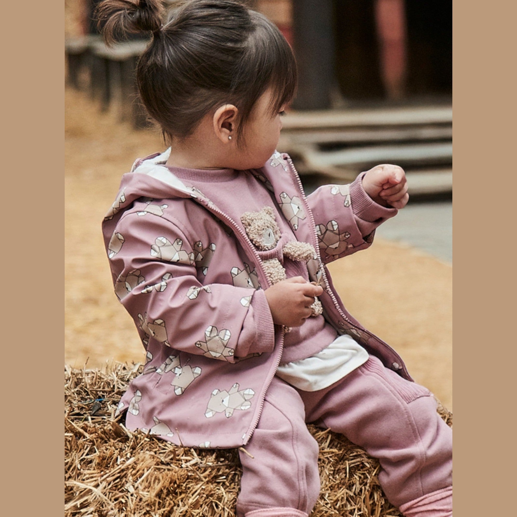 Impermeabile Bimba Rosa 2439/90 -  NANU' BABY
