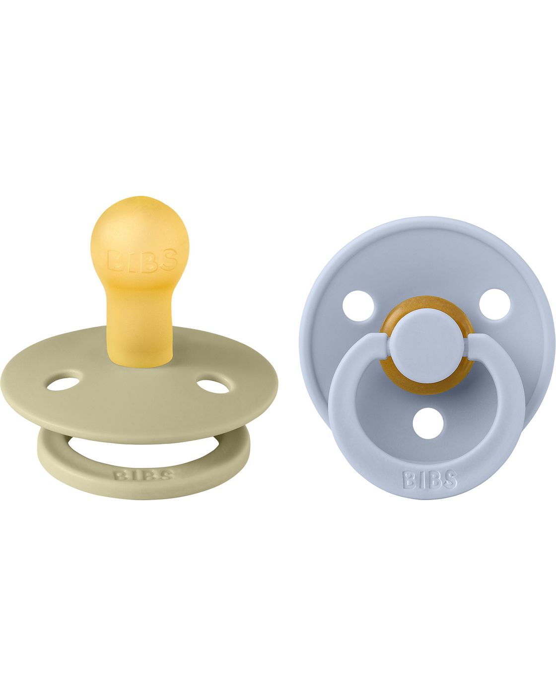 Set 2 ciucci Khaki/ Dusty blue  VERDE 110406 -  NANU' BABY