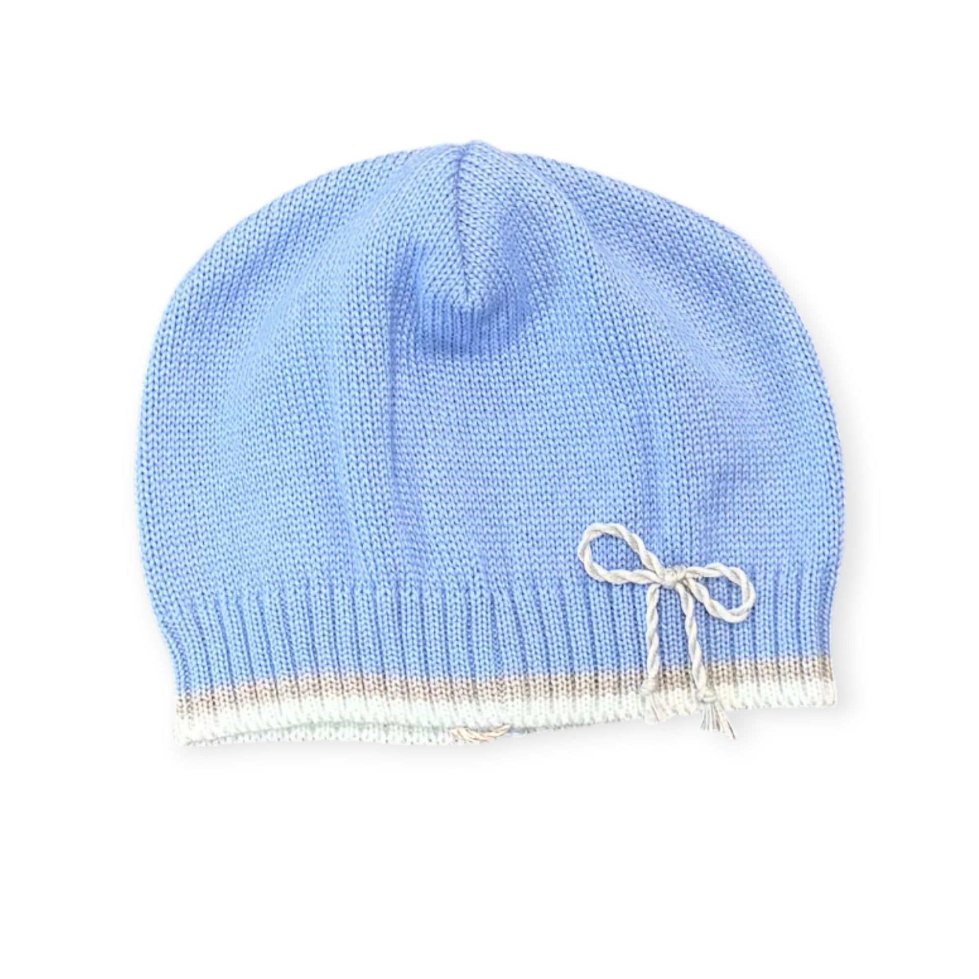 Little Horse 7820 Baby Boy's Mixed Wool Outfit, Light Blue