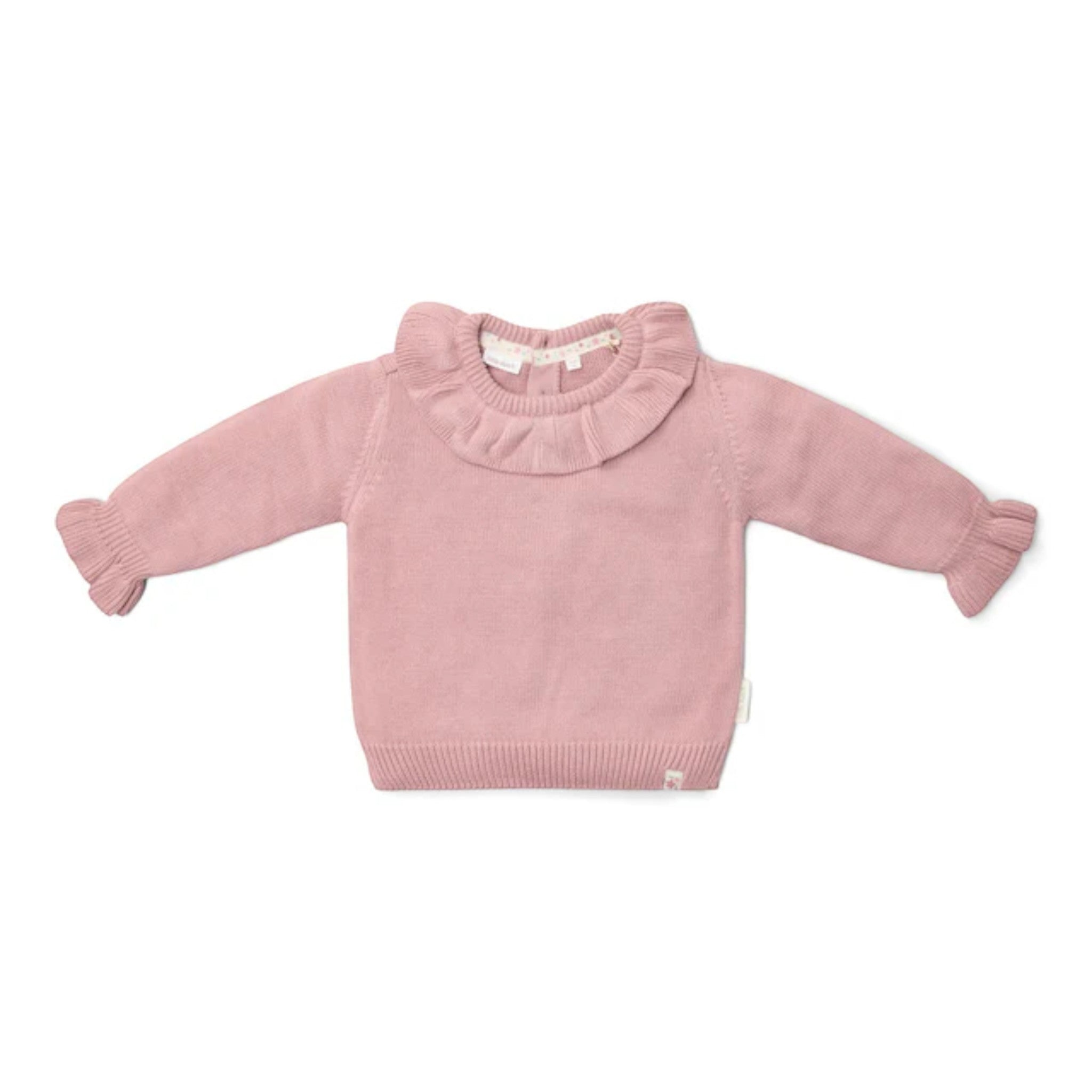 Maglione lavorato a maglia - Giardino delle fate Bimba Rosa CL25092019