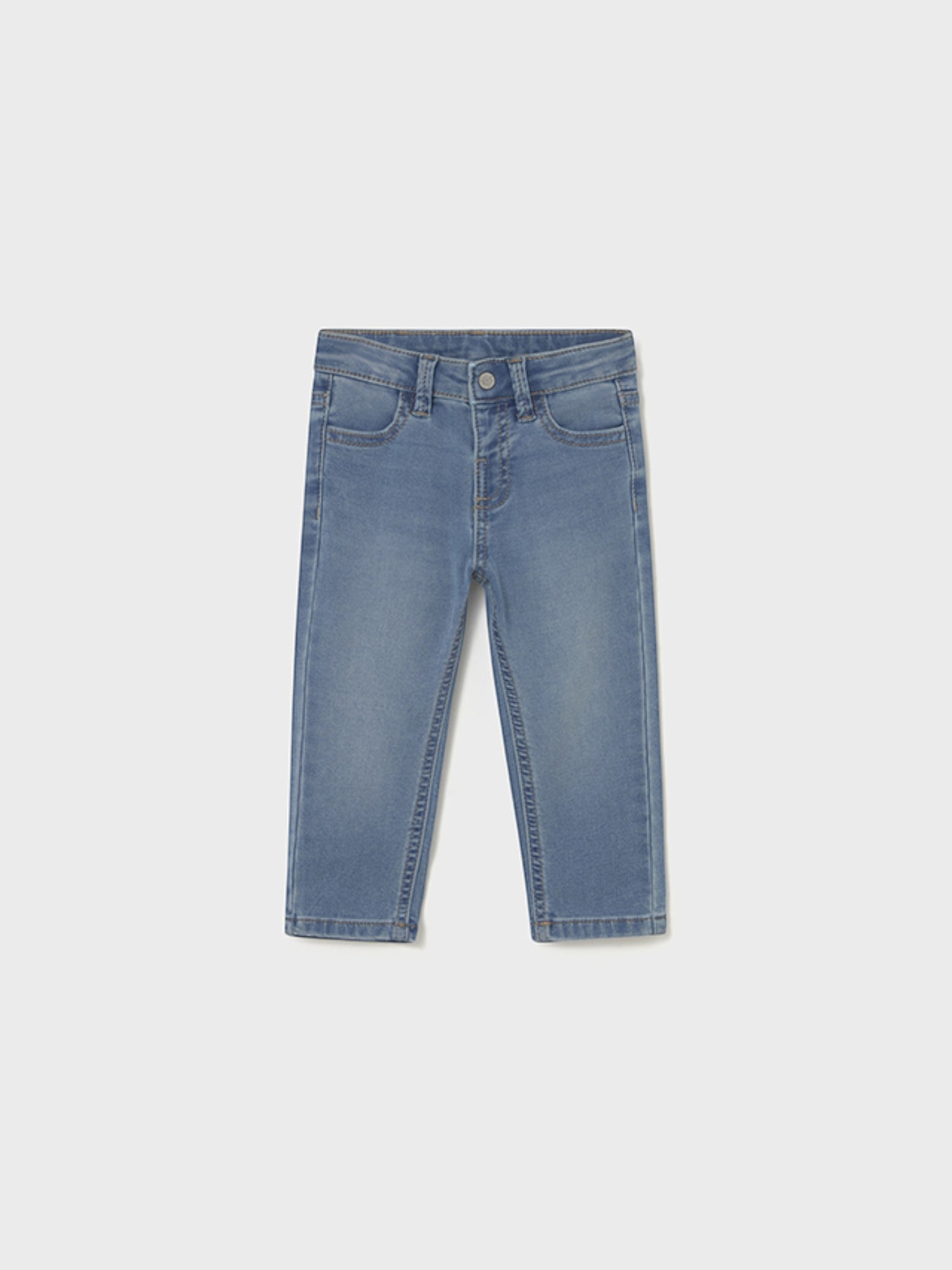 Soft denim trousers for boys, blue 2502/69