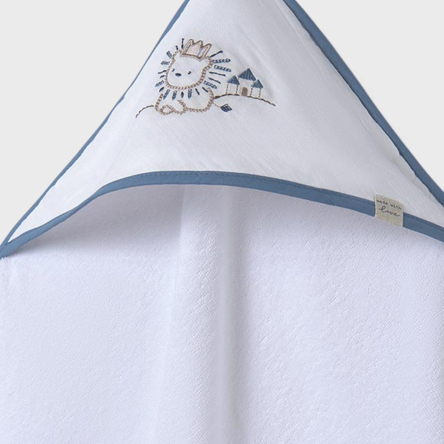 Telo bagnetto Neonato AZZURRO 9918 /AZ -  NANU' BABY