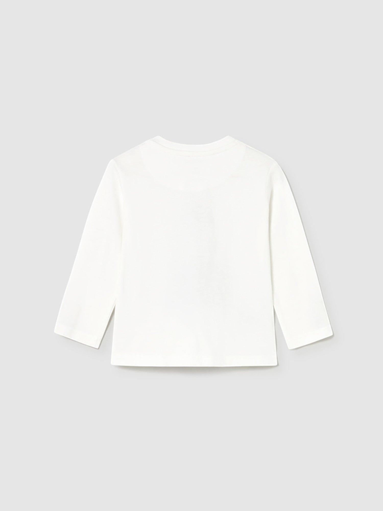 Long sleeve shirt with animal appliqués for boys, CREAM 2070/65