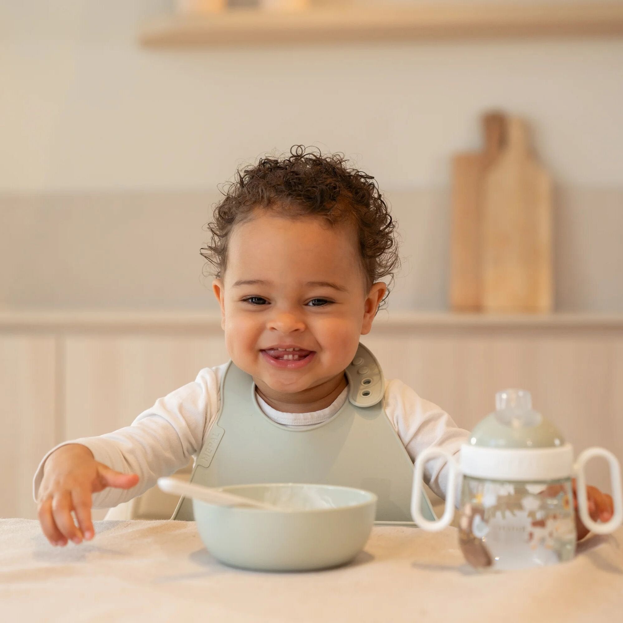 Bavetta in silicone  Verde 108034565399 -  NANU' BABY