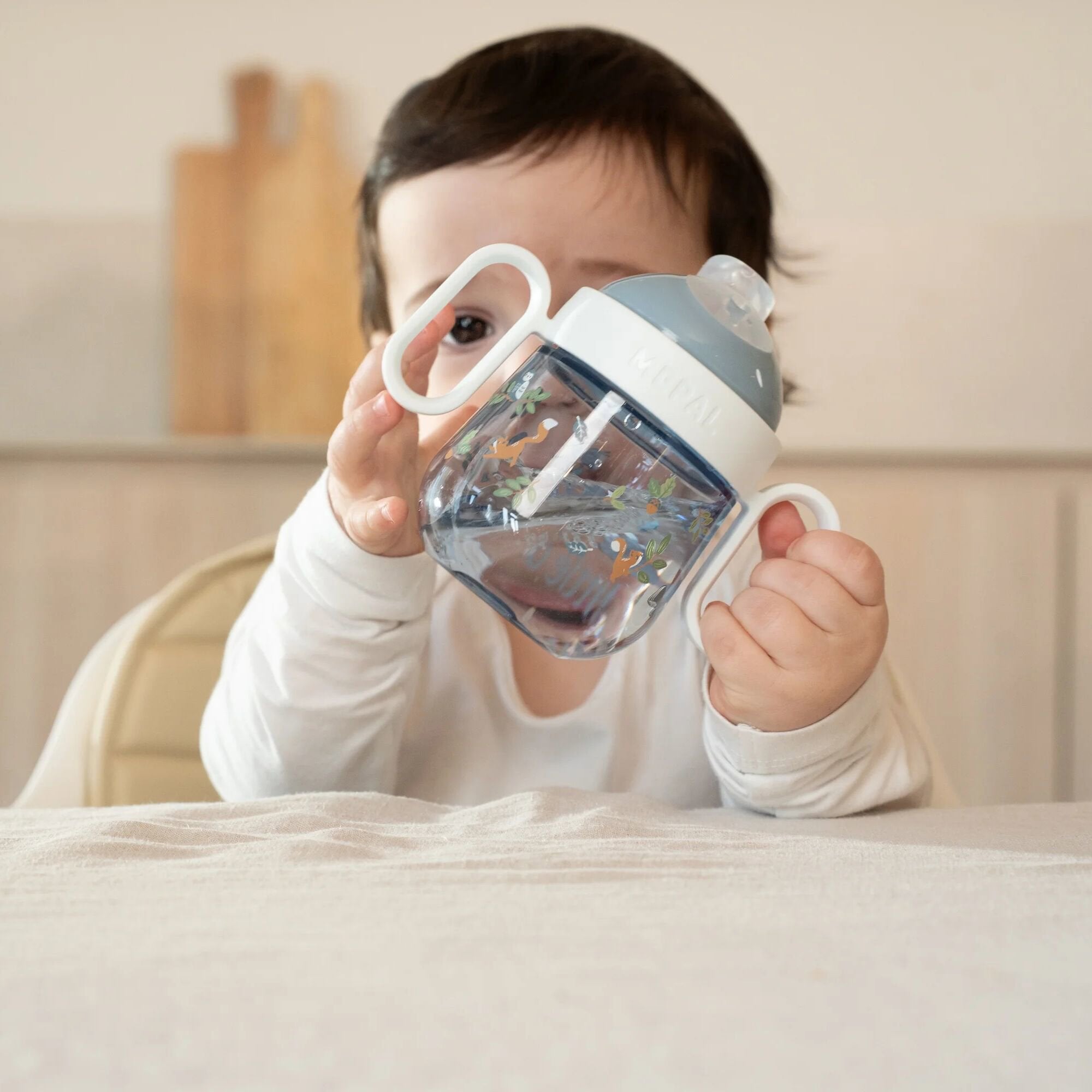 Tazza antigoccia MIO 200 ml  Blu 108017065408 -  NANU' BABY