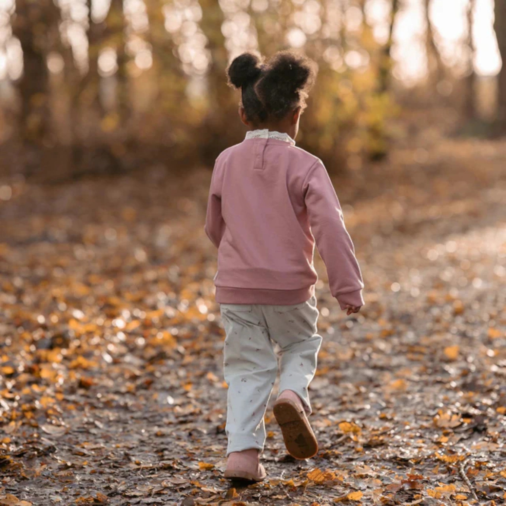 Maglione con colletto - Giardino delle Fate Bimba Rosa CL25092007