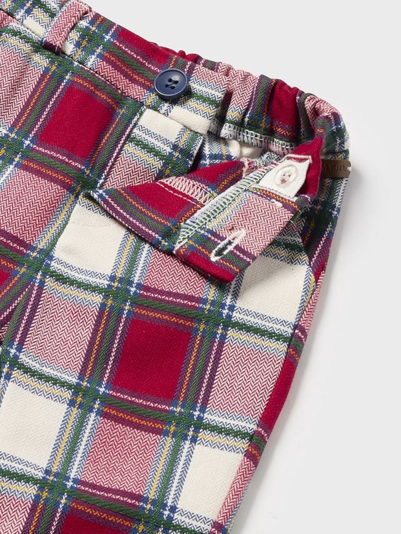 Boys' Long Pants RED 1J-2522/RS