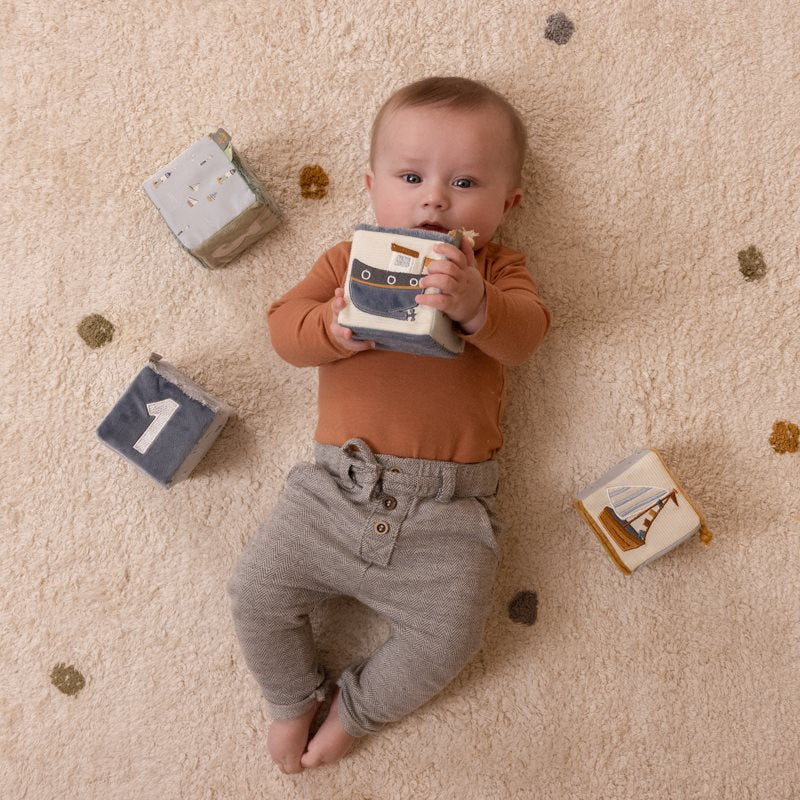 Set di cubi morbidi Sailors Bay  MULTICOLORE LD8616 -  NANU' BABY