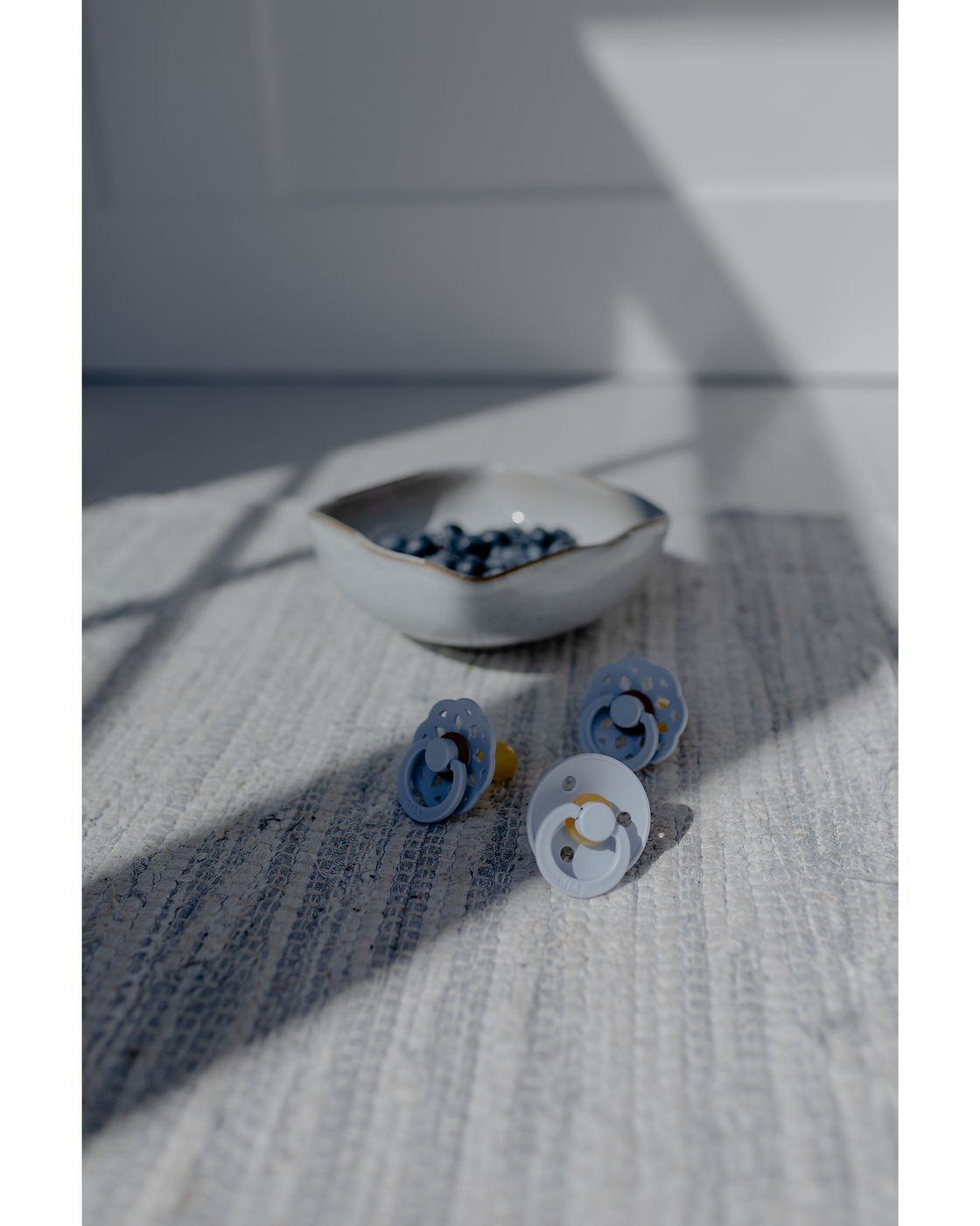 Set 2 ciucci Khaki/ Dusty blue  VERDE 110406 -  NANU' BABY