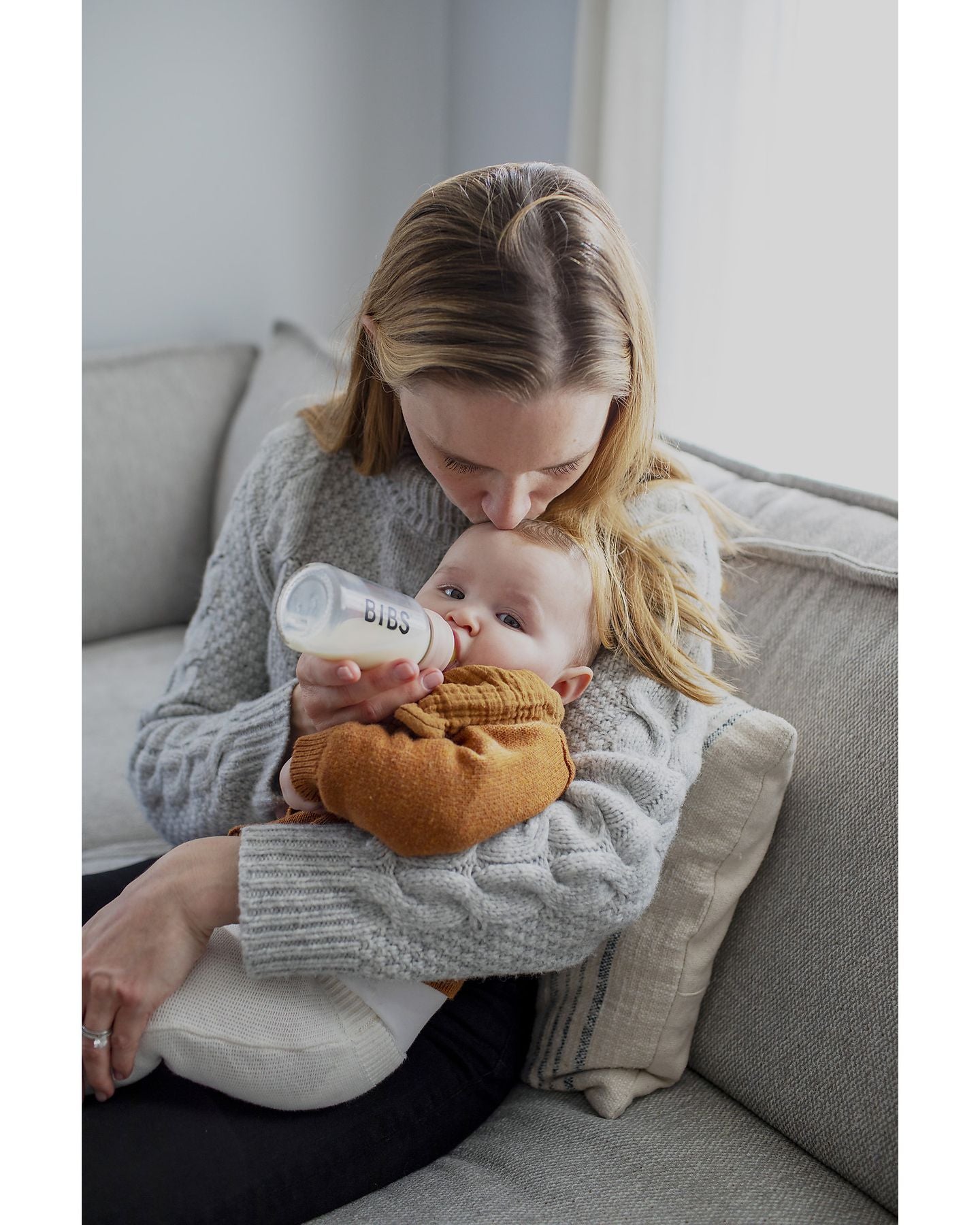 Set Completo Biberonin Vetro - Rosa Cipria  ROSA FARD 5013244 -  NANU' BABY