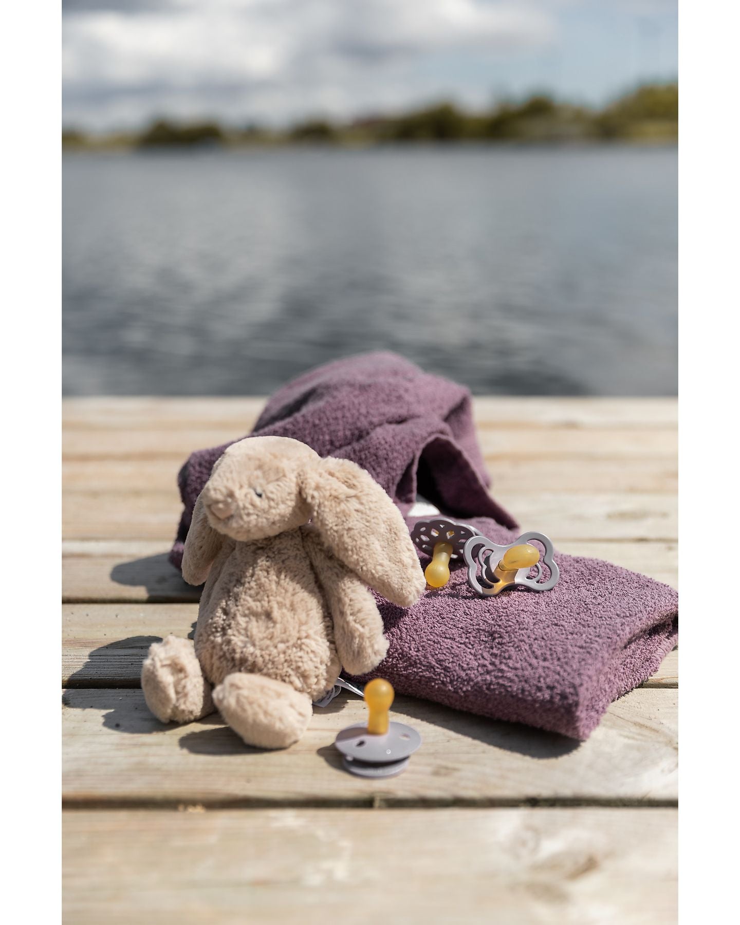 Set 2 ciucci Boheme  Fossil Grey/ Mauve  GRIGIO 230131 -  NANU' BABY