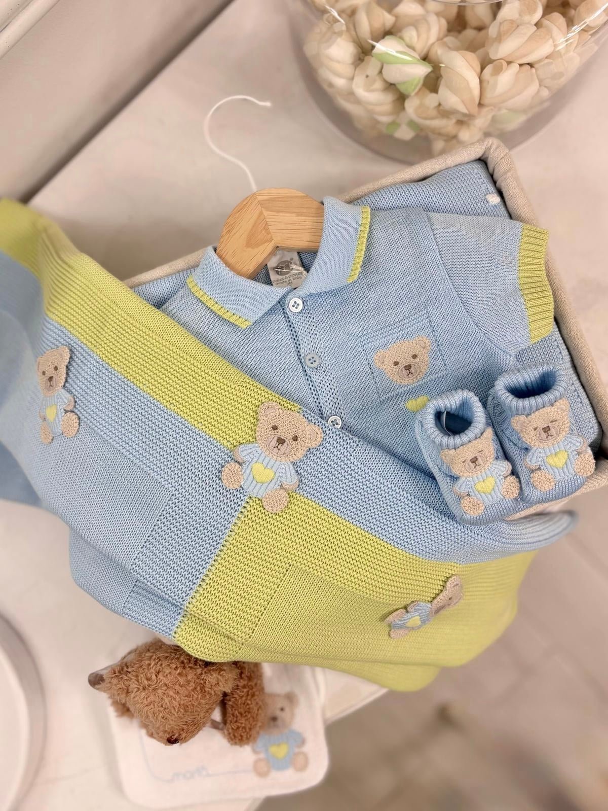 Teddy Ricamo Artigianale -  NANU' BABY