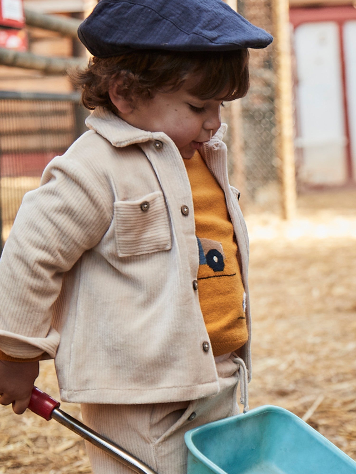 Beige Baby Boy Shirt 2105/51