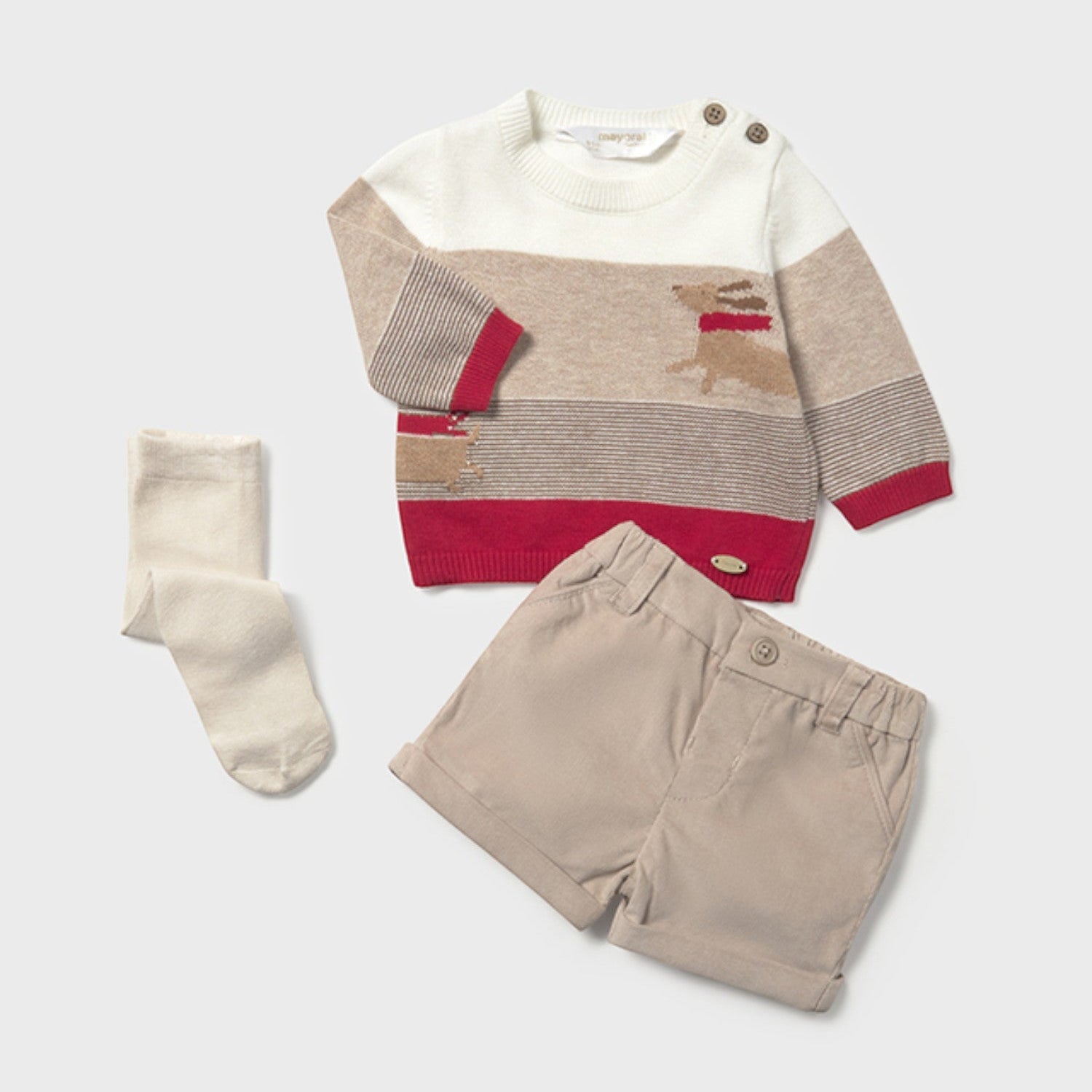 Baby Boy's Beige Suit 2259/30