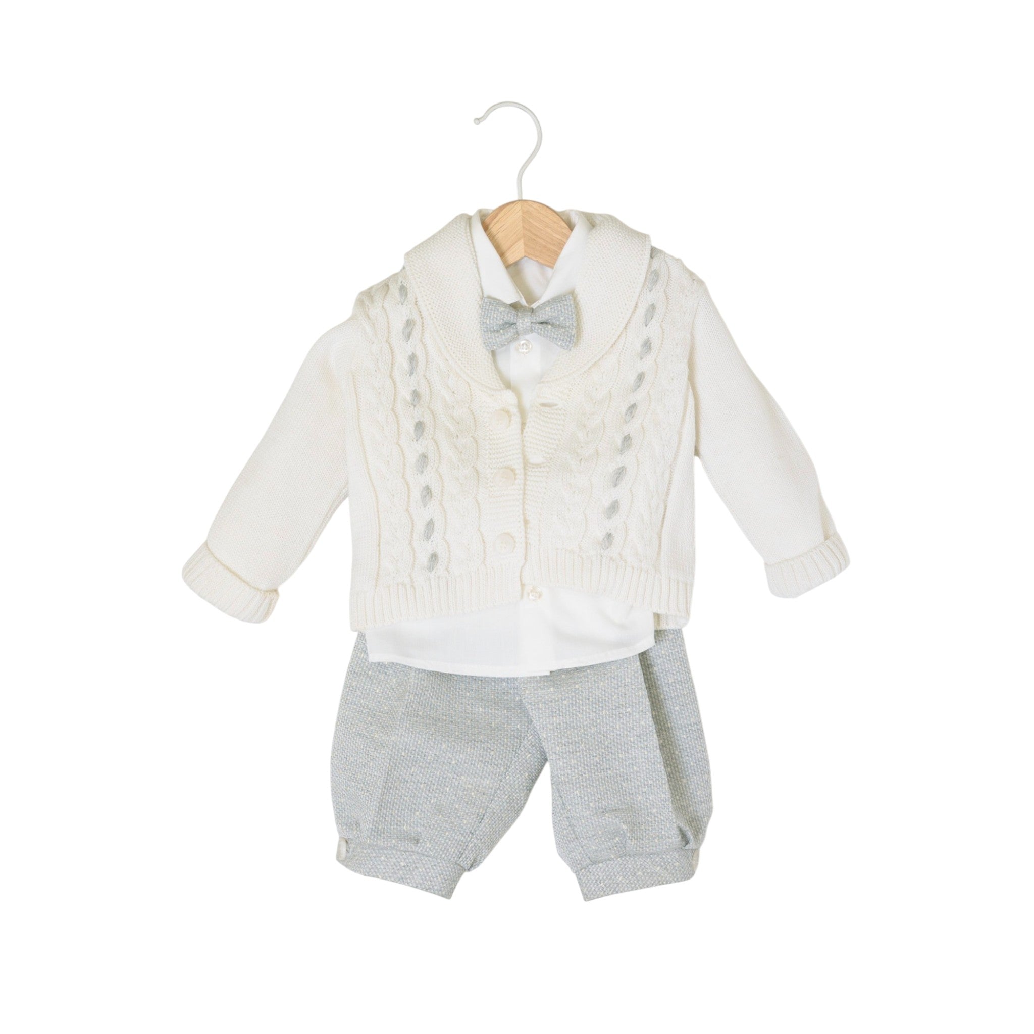 Boy's Ceremony Outfit, Cream Color, M0421A