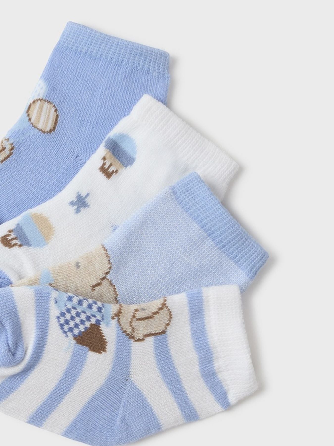 Set of 4 Blue Socks 9706/A