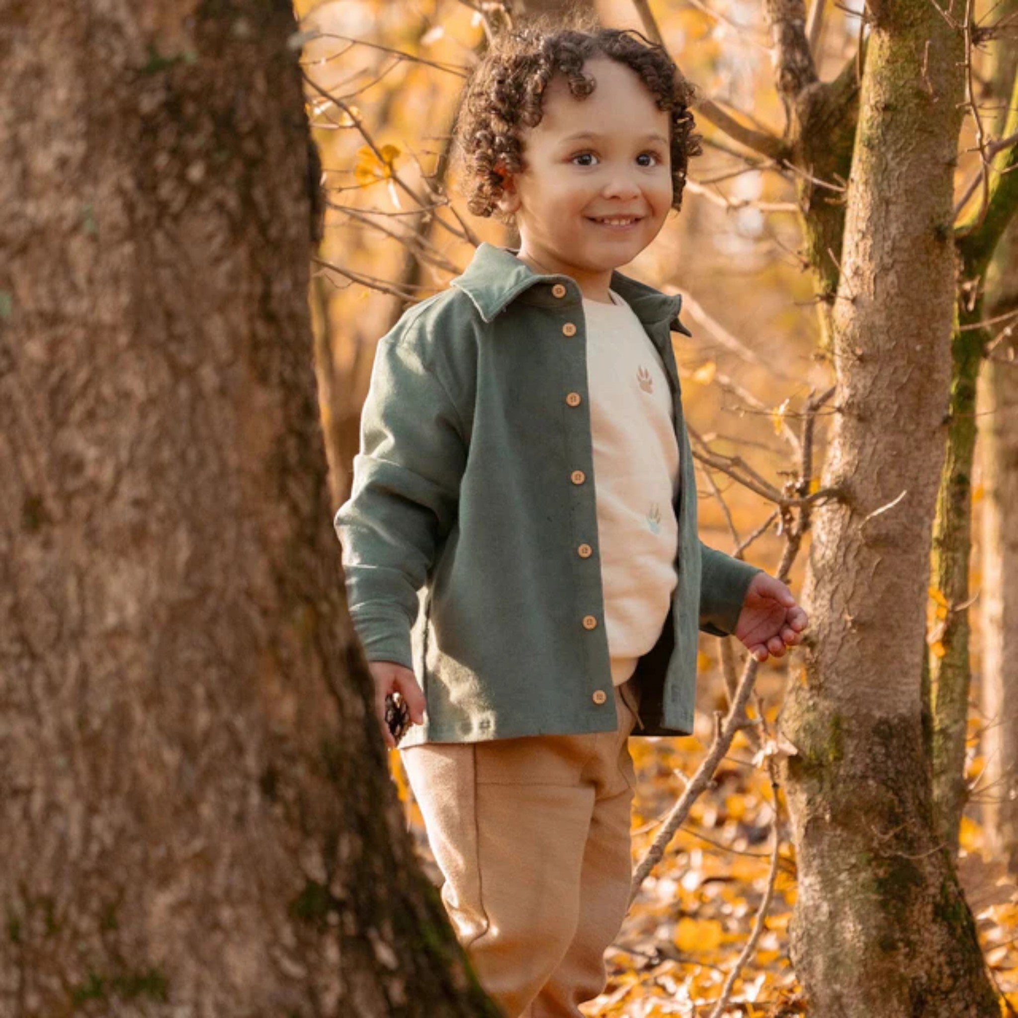 Sweater - Forest Friends Baby Ivory CL25092049