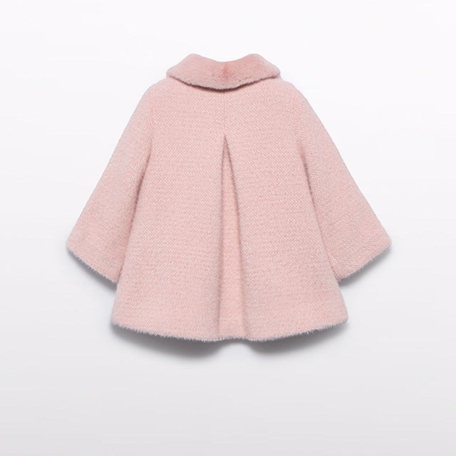 Cappotto punto strutturato Bimba Rosa 5819/89 -  NANU' BABY