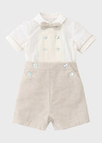 1/6322 - B - Cerimonia - PONTO POR PONTO corredino e abbigliamento neonato | NANU' BABY