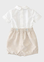 1/6322 - B - Cerimonia - PONTO POR PONTO corredino e abbigliamento neonato | NANU' BABY