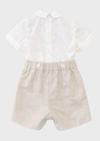 1/6324 - B - Cerimonia - PONTO POR PONTO corredino e abbigliamento neonato | NANU' BABY