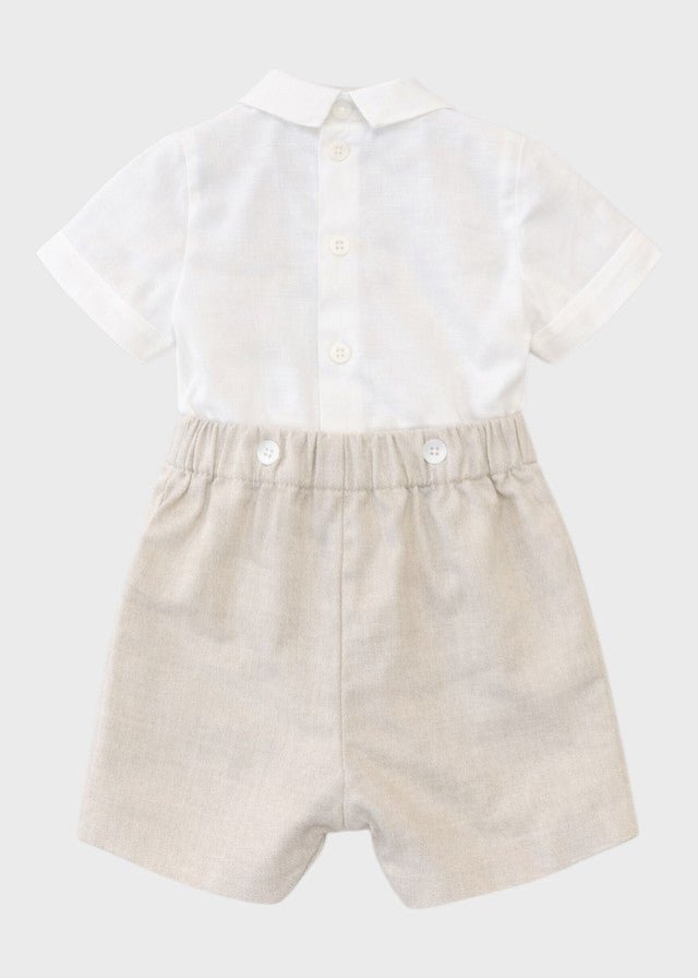 1/6324 - B - Cerimonia - PONTO POR PONTO corredino e abbigliamento neonato | NANU' BABY