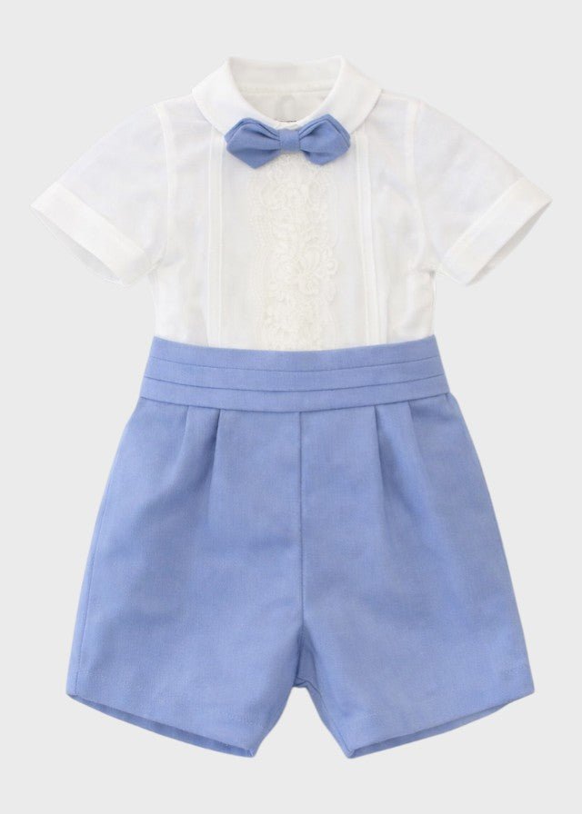 1/6329 - A - Cerimonia - PONTO POR PONTO corredino e abbigliamento neonato | NANU' BABY