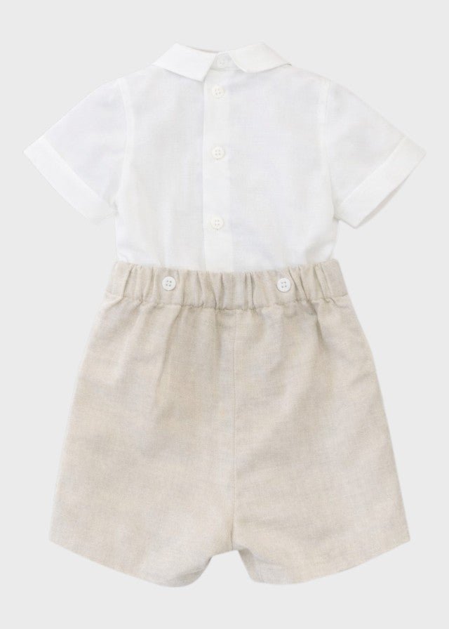 1/6329 - B - Cerimonia - PONTO POR PONTO corredino e abbigliamento neonato | NANU' BABY