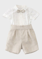 1/6329 - B - Cerimonia - PONTO POR PONTO corredino e abbigliamento neonato | NANU' BABY