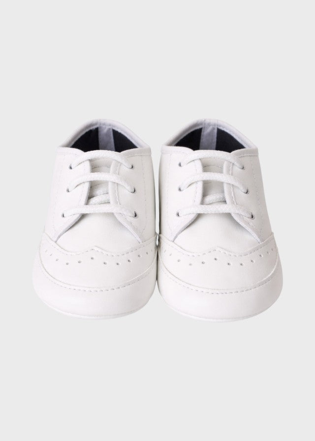 Oxford Shoe White Leather SM4175/T001