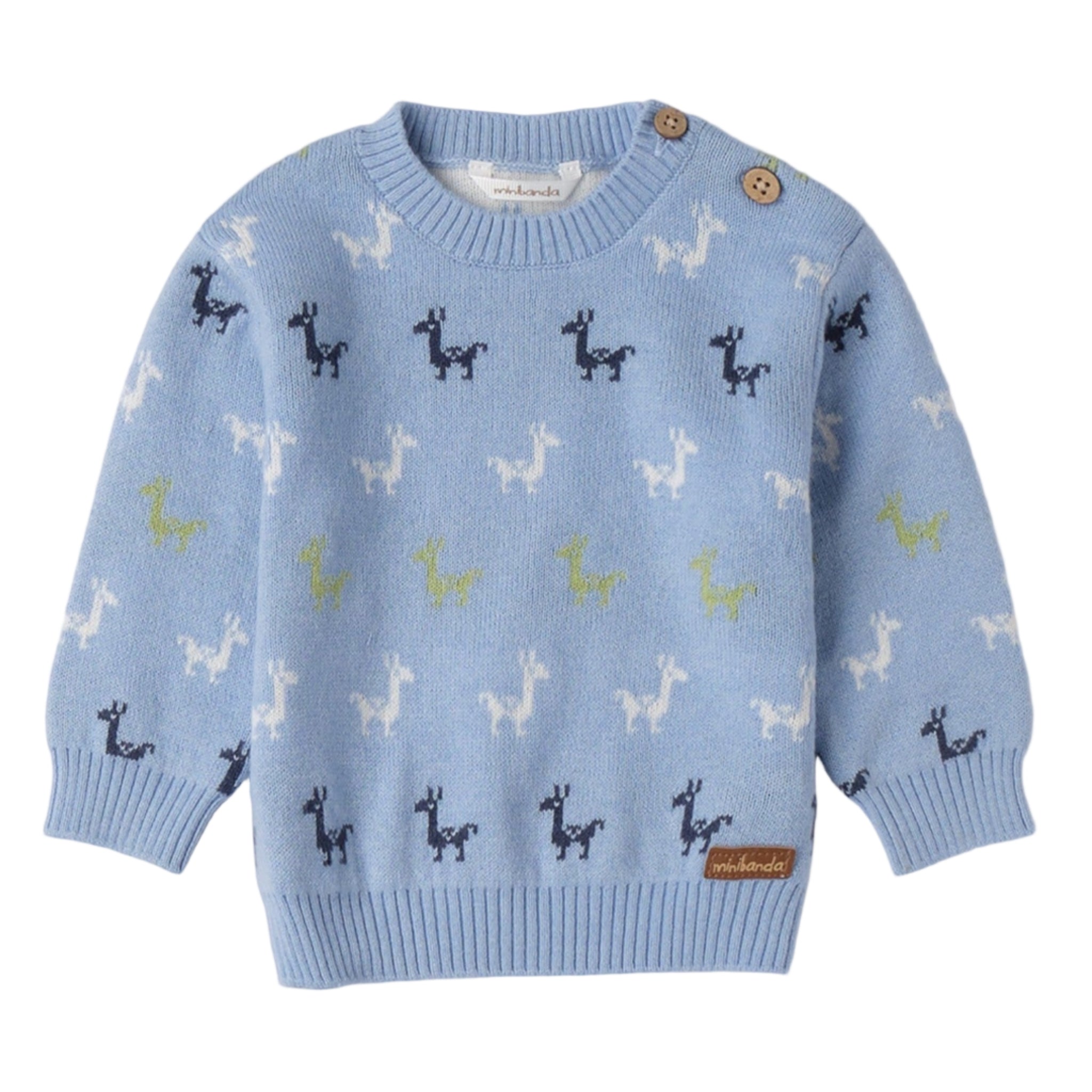 Maglia Chiusa Bimbo Blu 3F656/3964 -  NANU' BABY