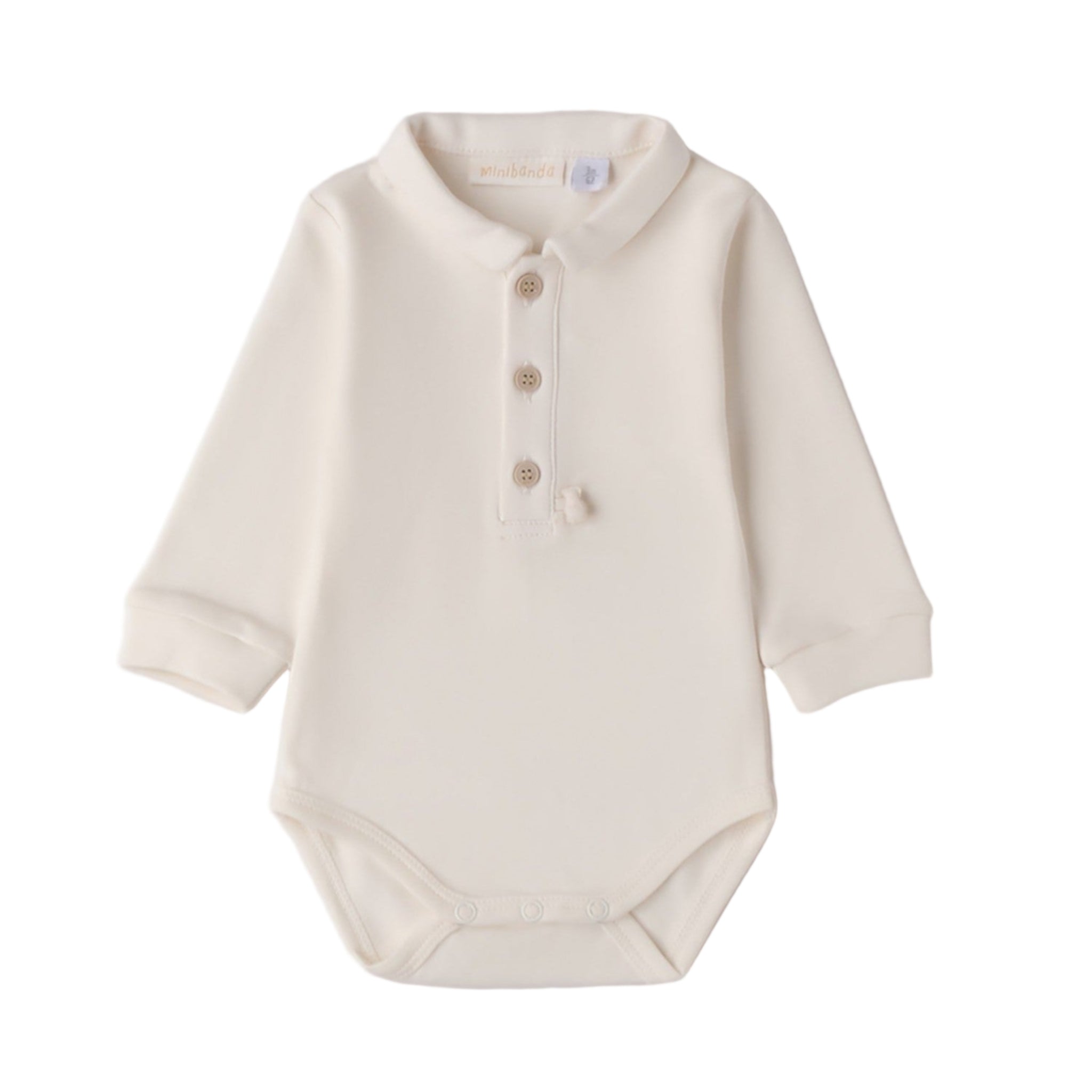 Body Ml Neonato Bianco 3F631/112 -  NANU' BABY