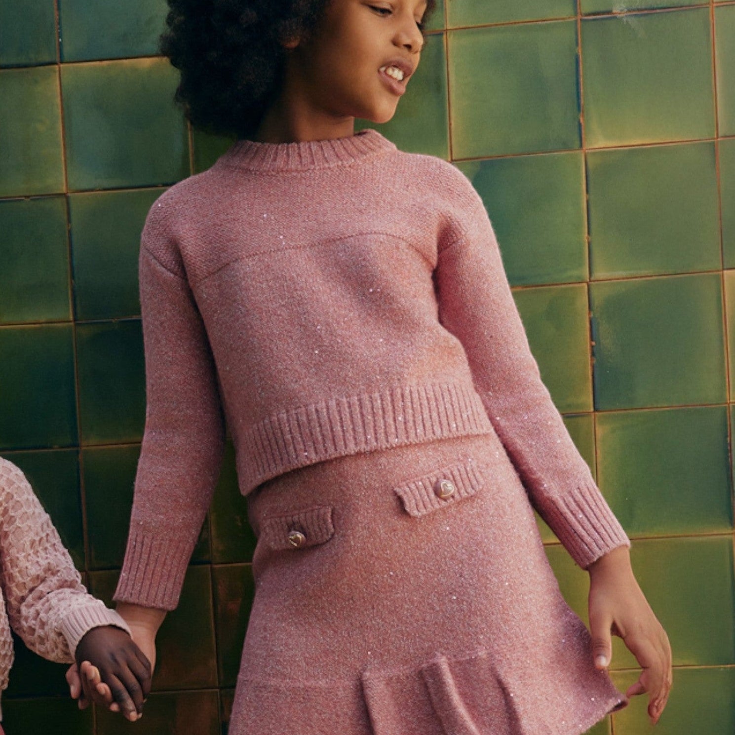 Compl. tricot gonna Bimba Rosa 5543/55 -  NANU' BABY