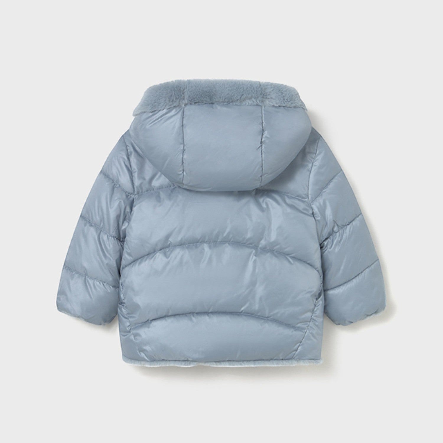 giubbotto reversibile pelo Bimba CIELO 2435/79 -  NANU' BABY