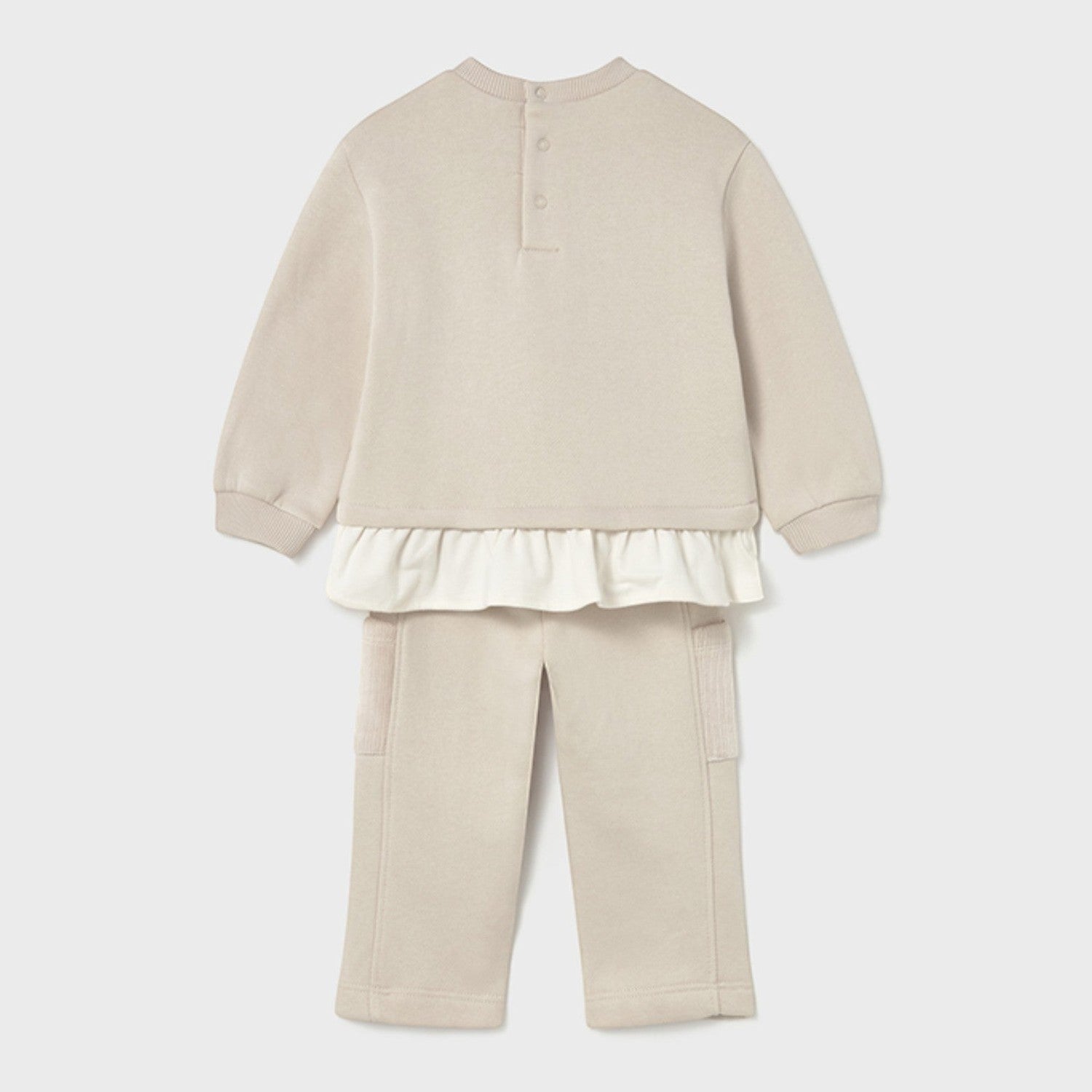 tuta Bimba Avorio 2843/52 -  NANU' BABY