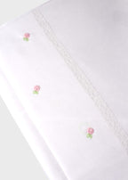 Peach Pink Cotton Sheet Set EK13LE
