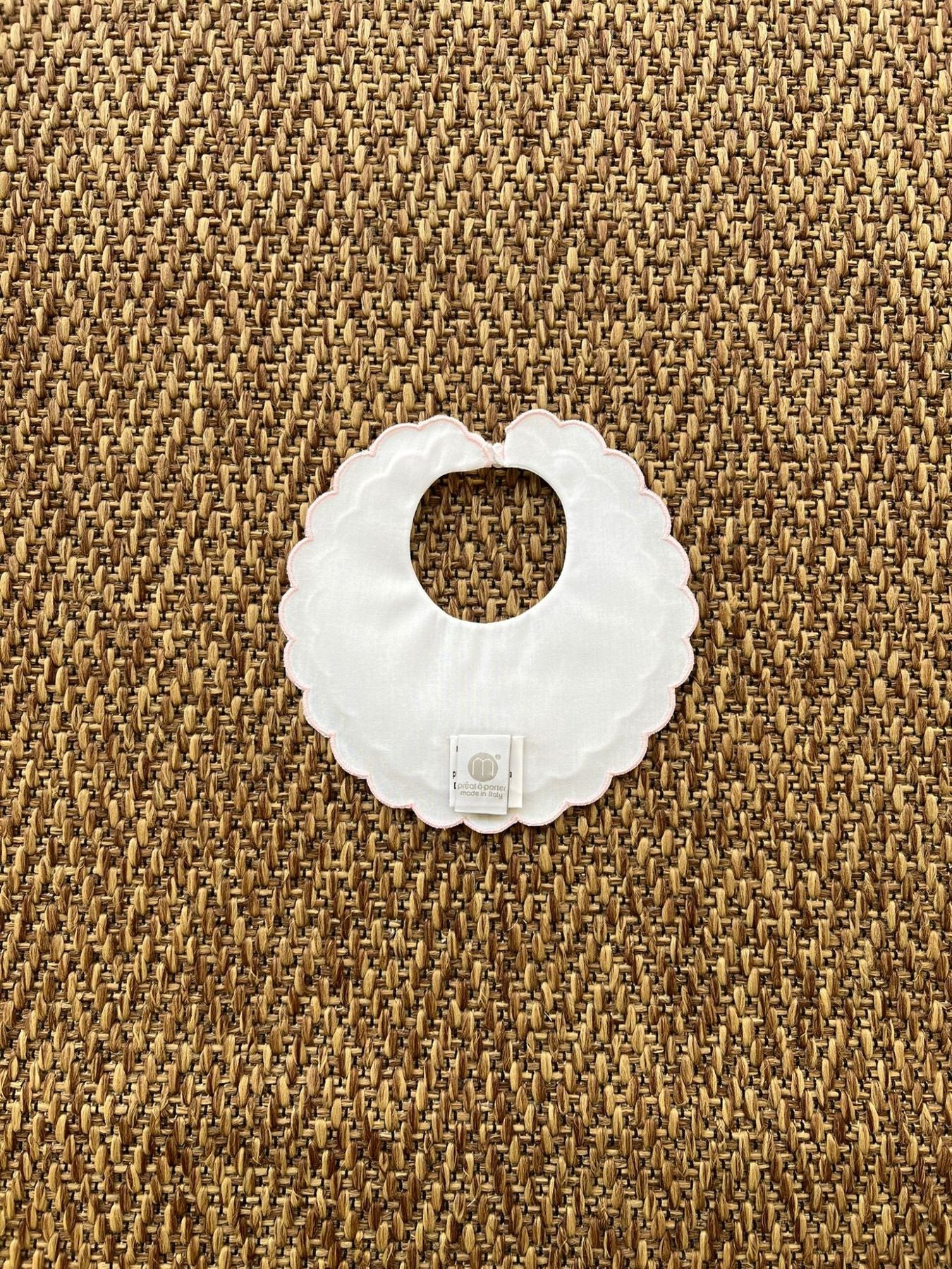 White Baby Bib EP27BAV