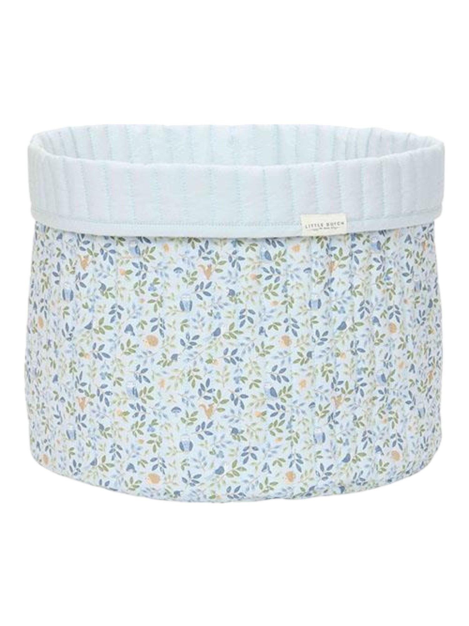 Large Quilted Storage Basket - Forest Friends BLUE TE31044030