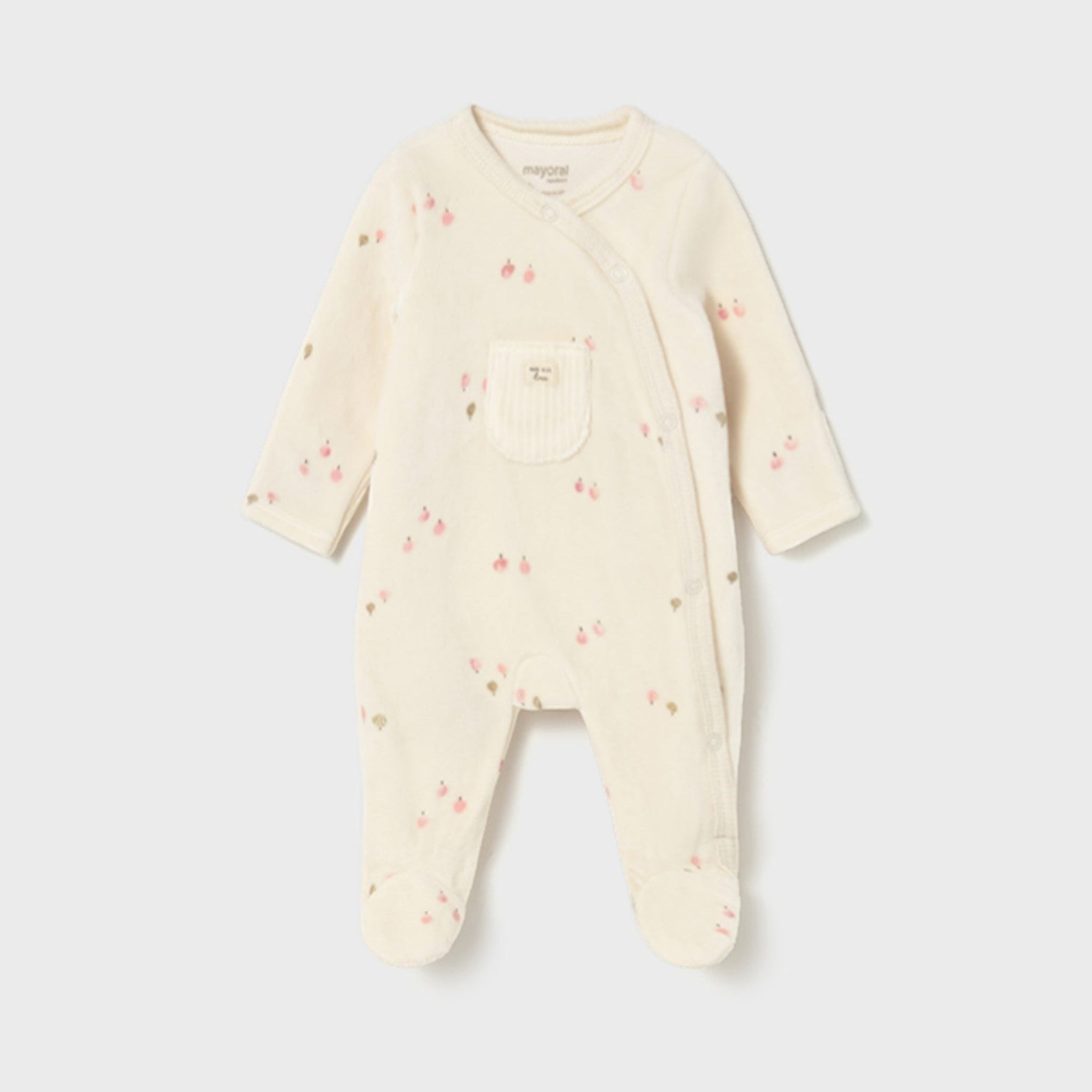 Pagliaccetto ciniglia Neonata Beige 2729/41