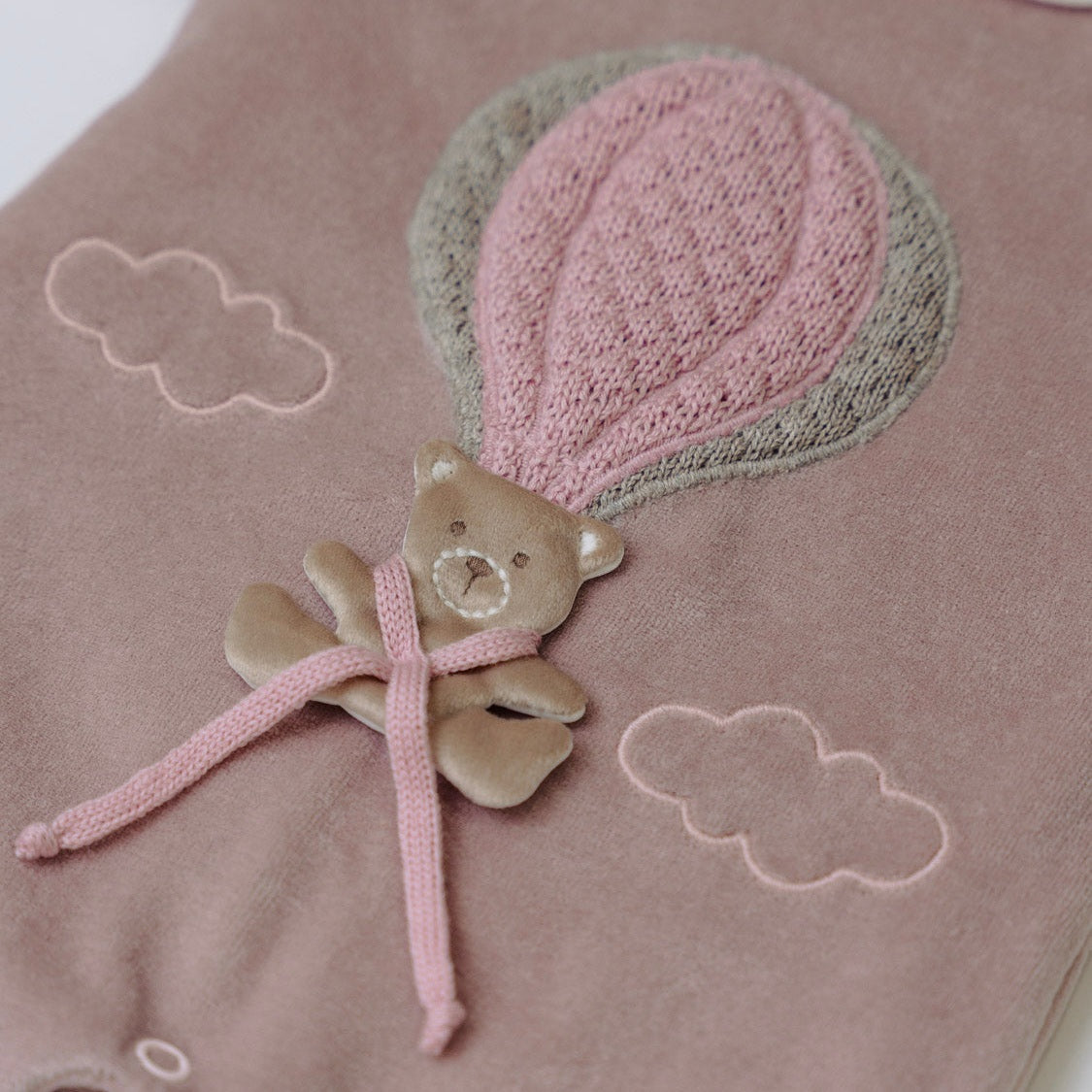 Tutina Mongolfiera Neonata ROSA IN5714/M -  NANU' BABY