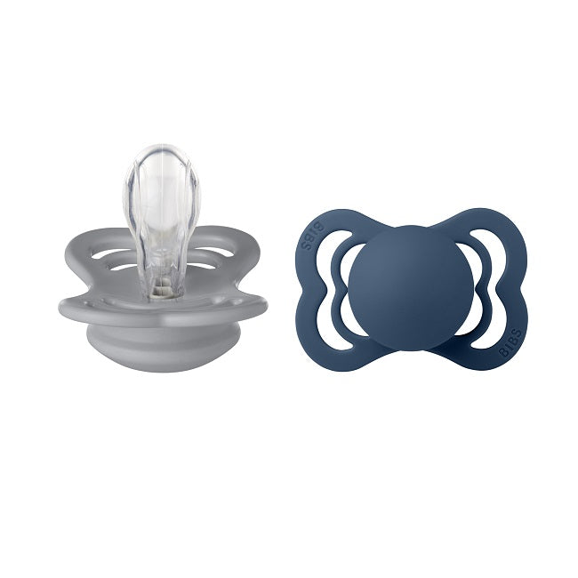 Set 2 ciucci SUPREME Blu acciaio/Nuvola  BLU 160348 -  NANU' BABY