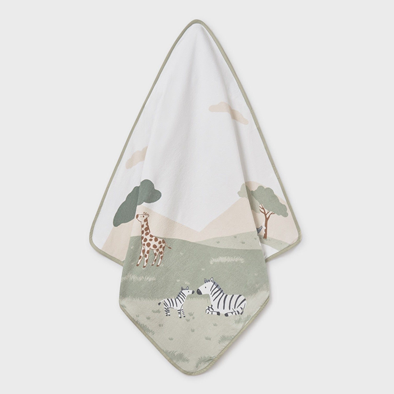 Accappatoio Neonato Verde 9988/86 -  NANU' BABY