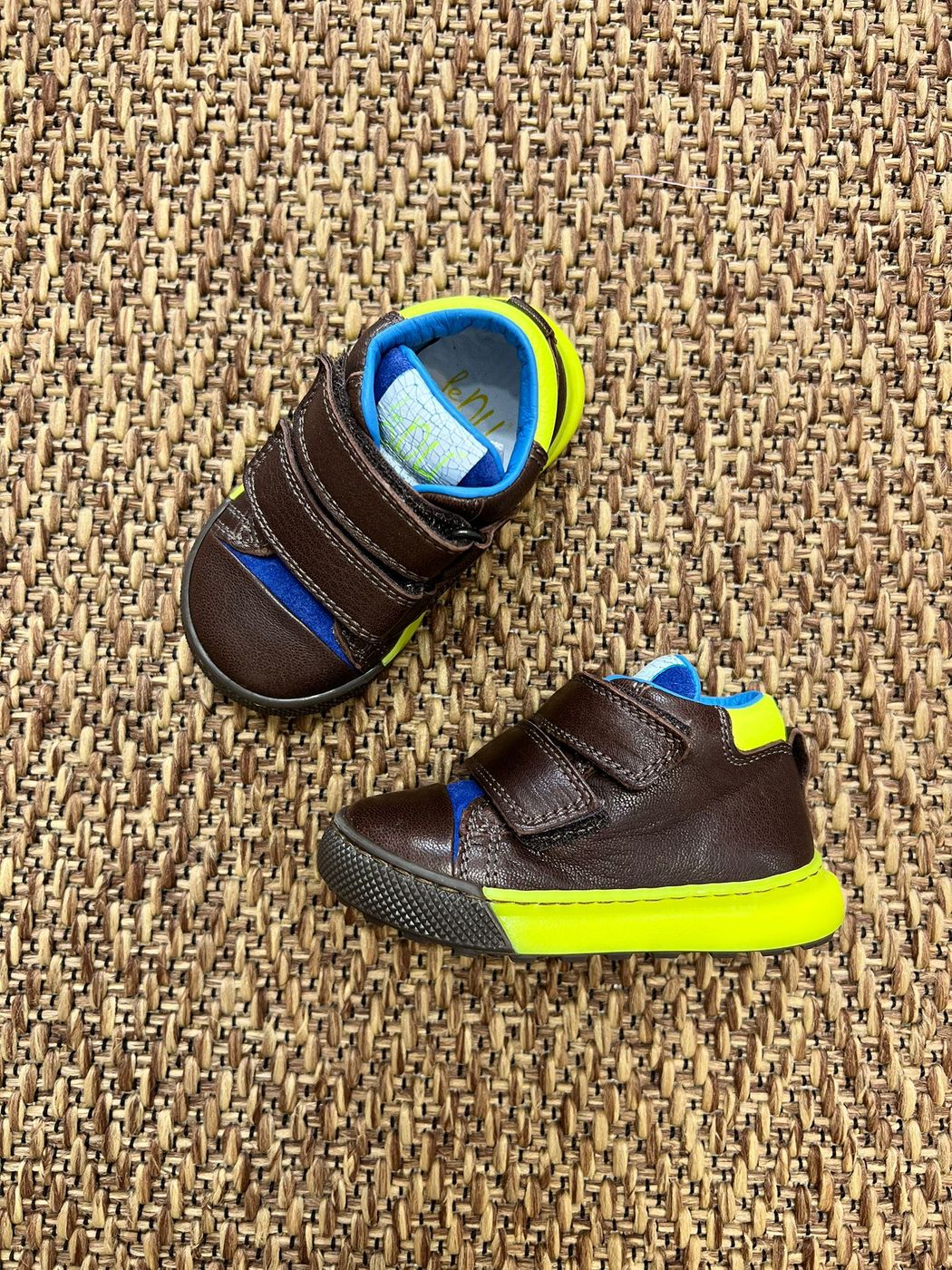AARON F Brown Baby Shoes
