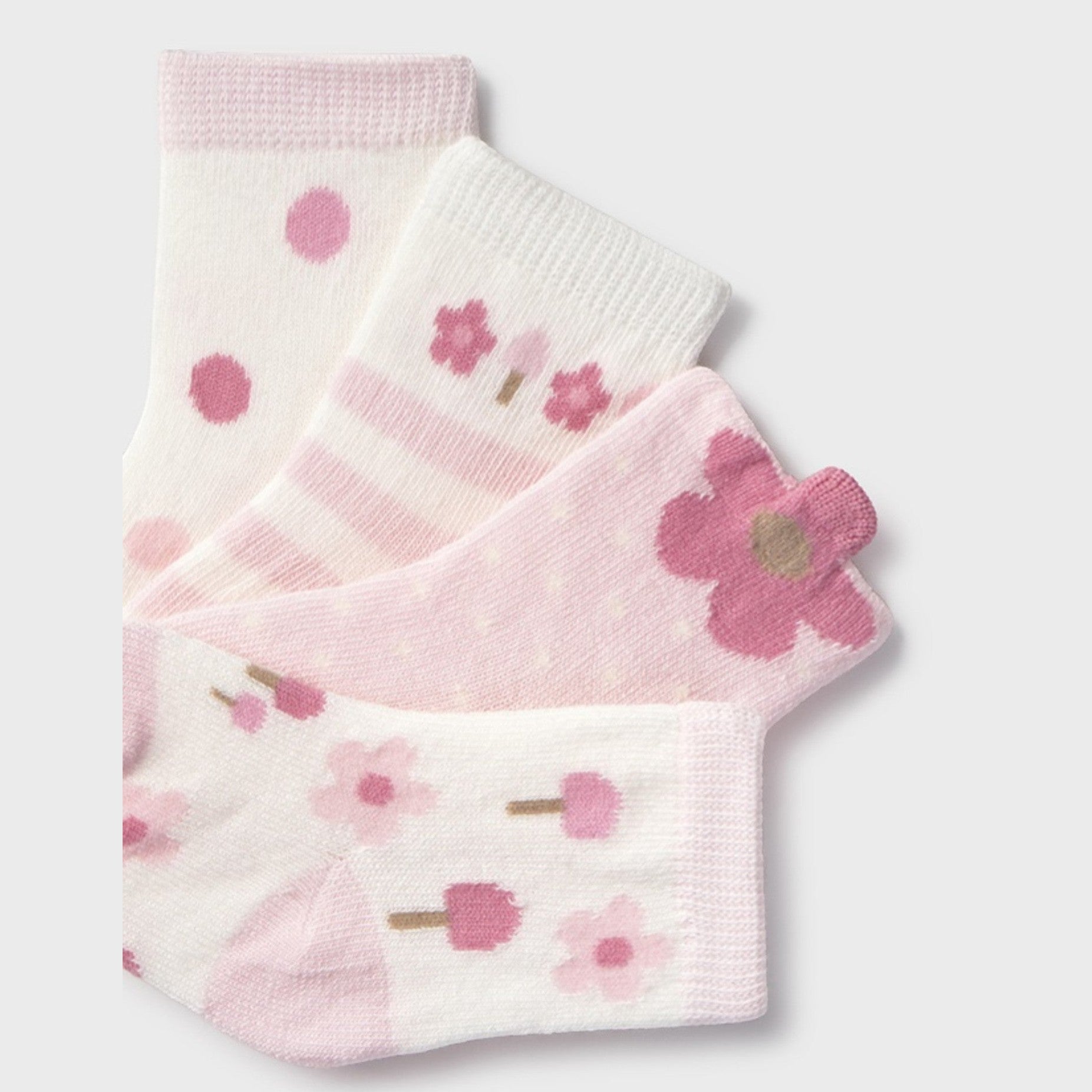 Calze Neonata Rosa 9921/68 -  NANU' BABY