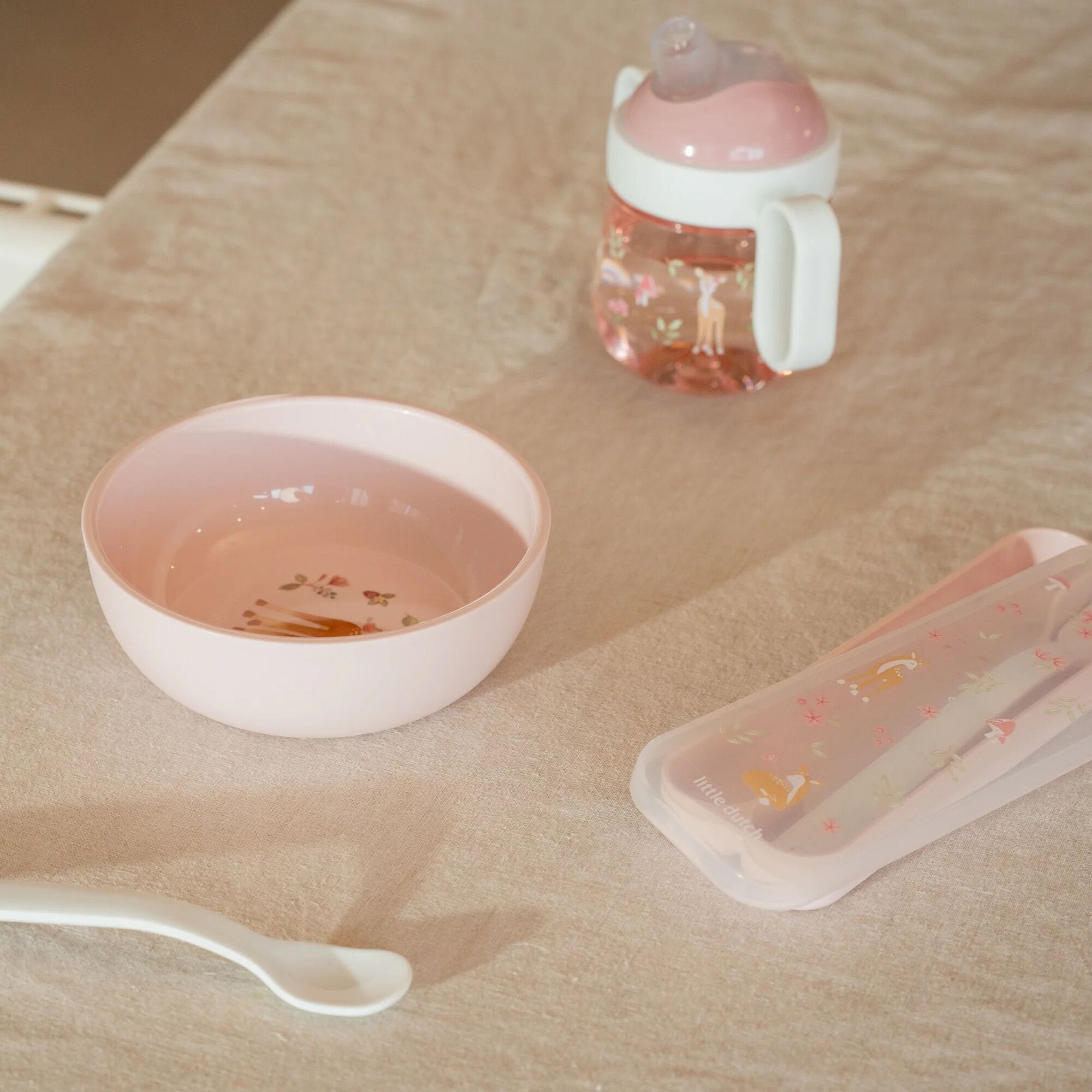 Set cucchiai 2 pezzi  Rosa 108032065406 -  NANU' BABY